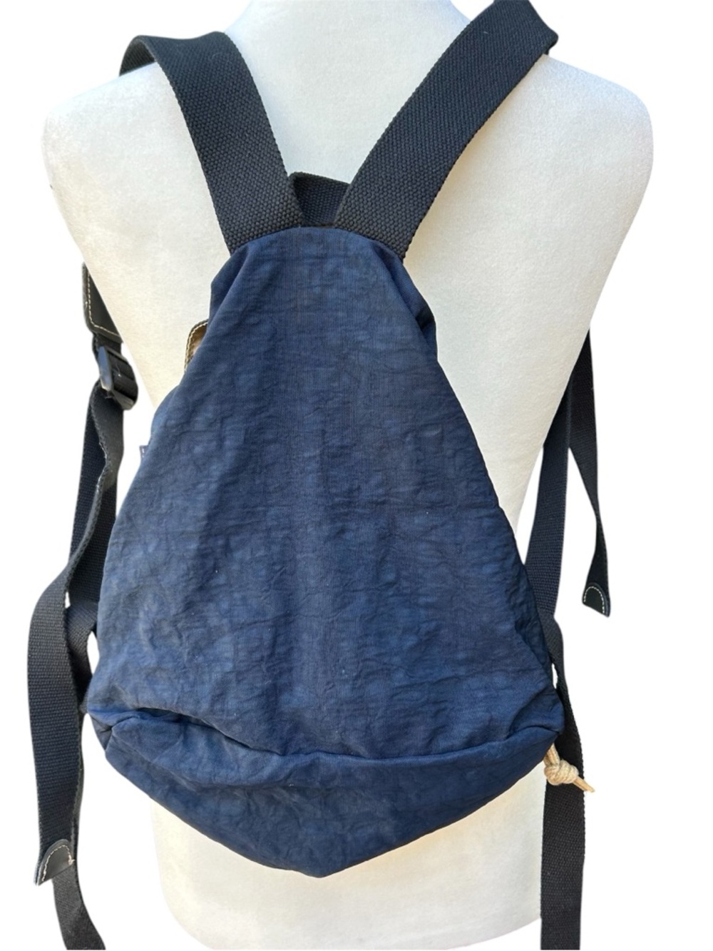 Kipling Backpack Navy Blue Nylon - Picture 7 of 10
